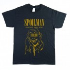 SPOILMAN - "金のバスタードおじさん" (T-Shirt : Black)