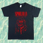 SPOILMAN - "紅に染まったバスタードおじさん" (T-Shirt : Black)