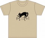Cat / quiqui (T-Shirt : Beige)