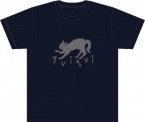 [3LA予約限定] Cat / quiqui (T-Shirt : Navy/リフレクター)
