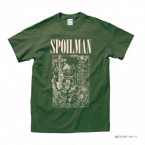 SPOILMAN - "SABA-CAT" (T-Shirt : Military Green x Fresh)