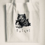 3 Cats / quiqui (Tote bag)