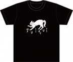 Cat / quiqui (T-Shirt : Black)