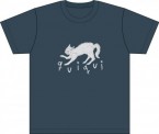 Cat / quiqui (T-Shirt : BlueGray)