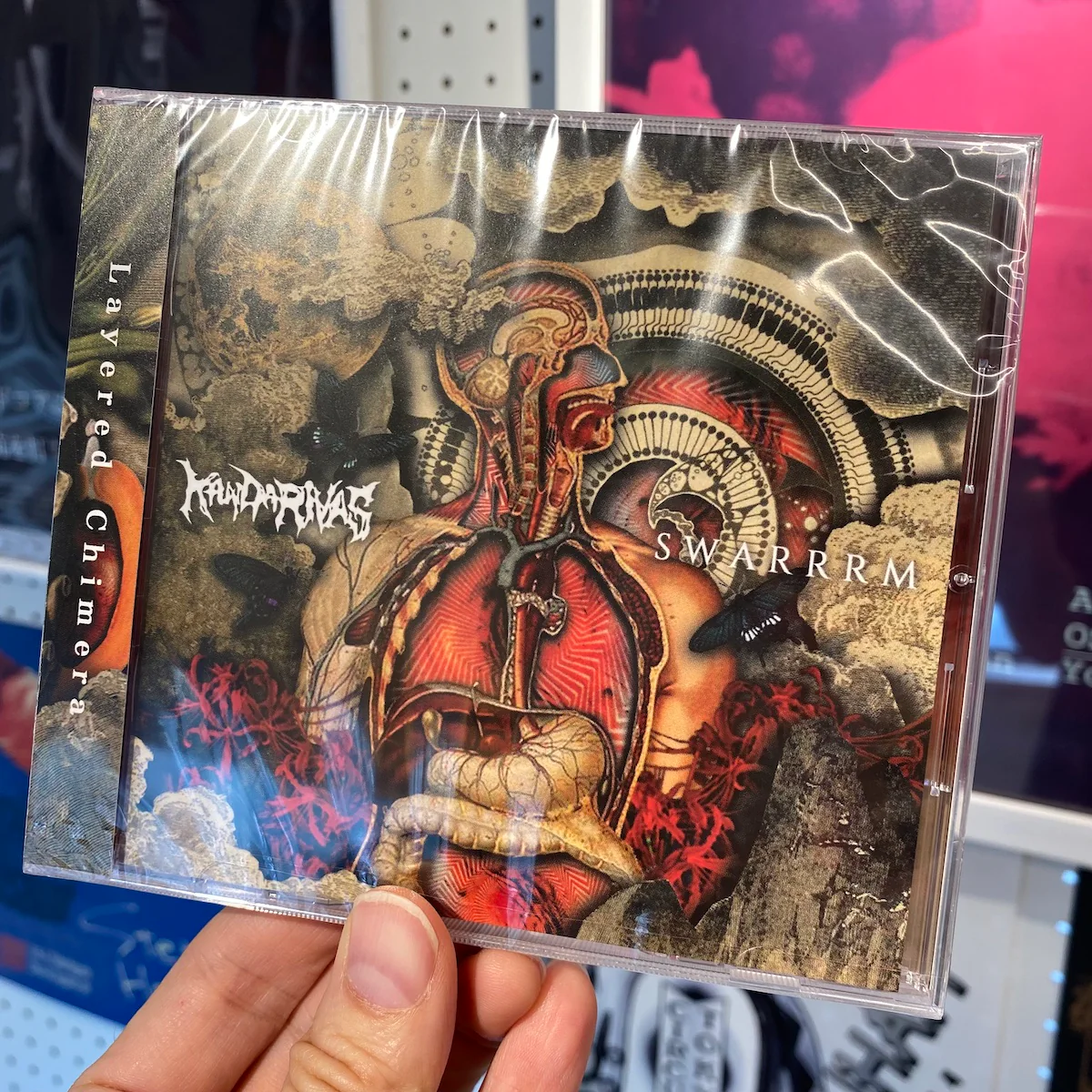 KANDARIVAS + SWARRRM - "LAYERED CHIMERA" (Split CD)