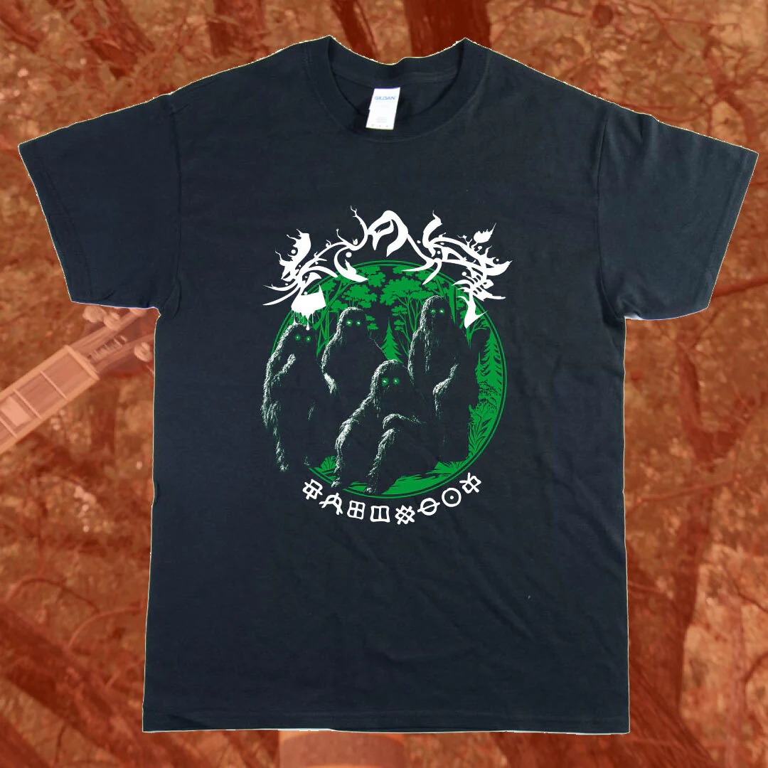 老人の仕事 - "Doom In The Forest" (T-Shirt :Black)