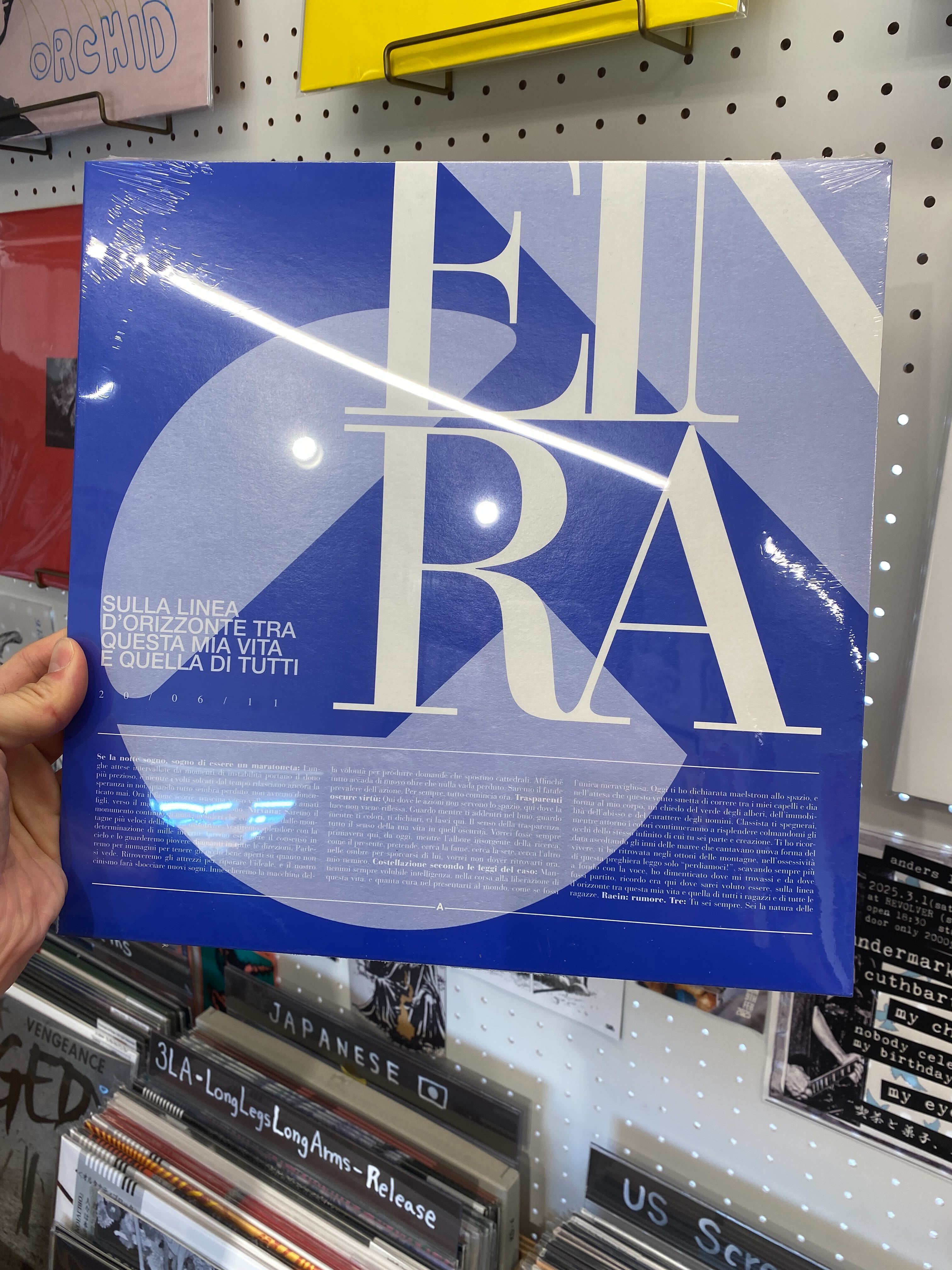 Raein - "Sulla Linea D'Orizzonte Tra Questa Mia Vita E Quella Di Tutti "(LP)