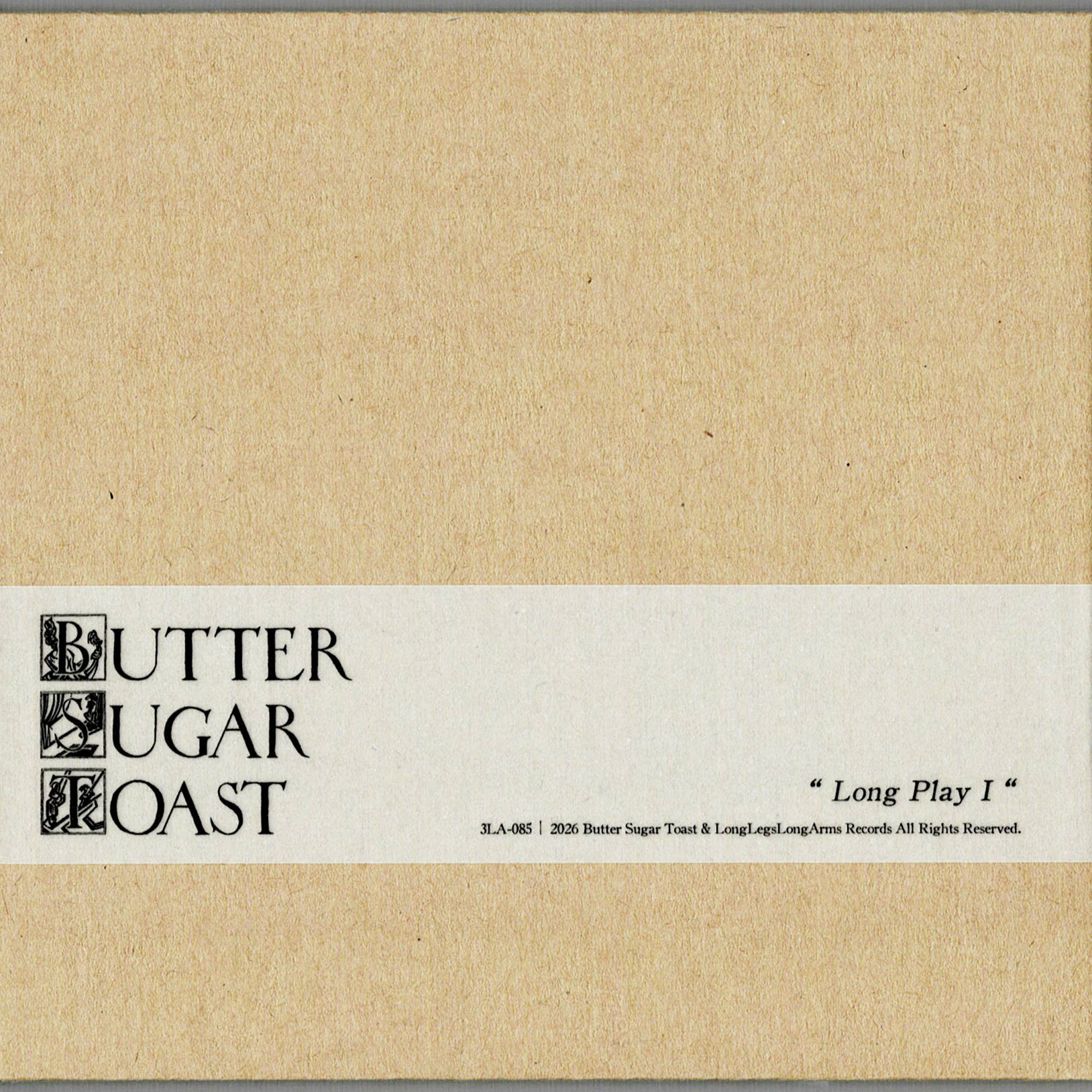[Pre-Order] Butter Sugar Toast - "Long Play I" (CD)
