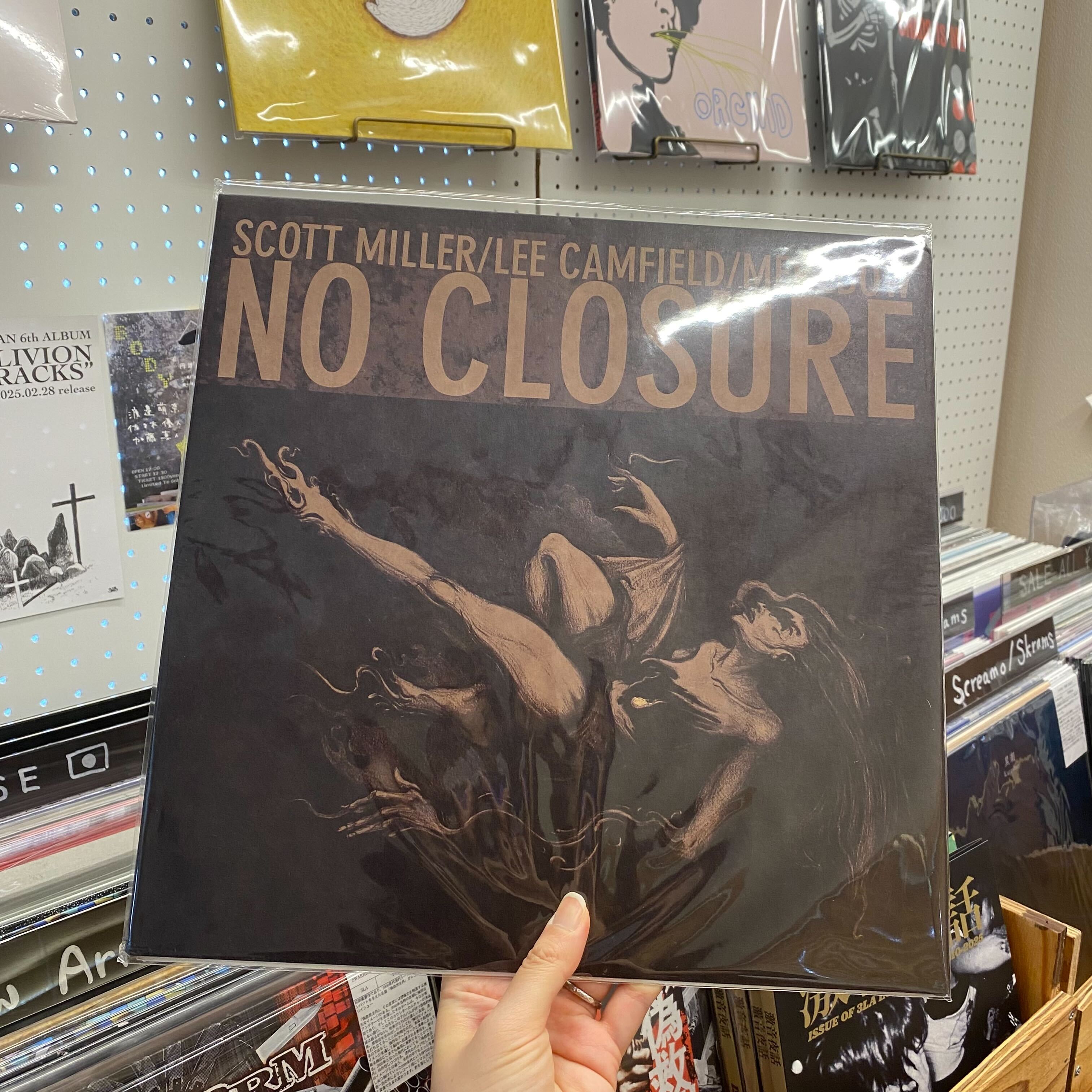 Scott Miller + Lee Camfield + Merzbow - "No Closure" (LP)