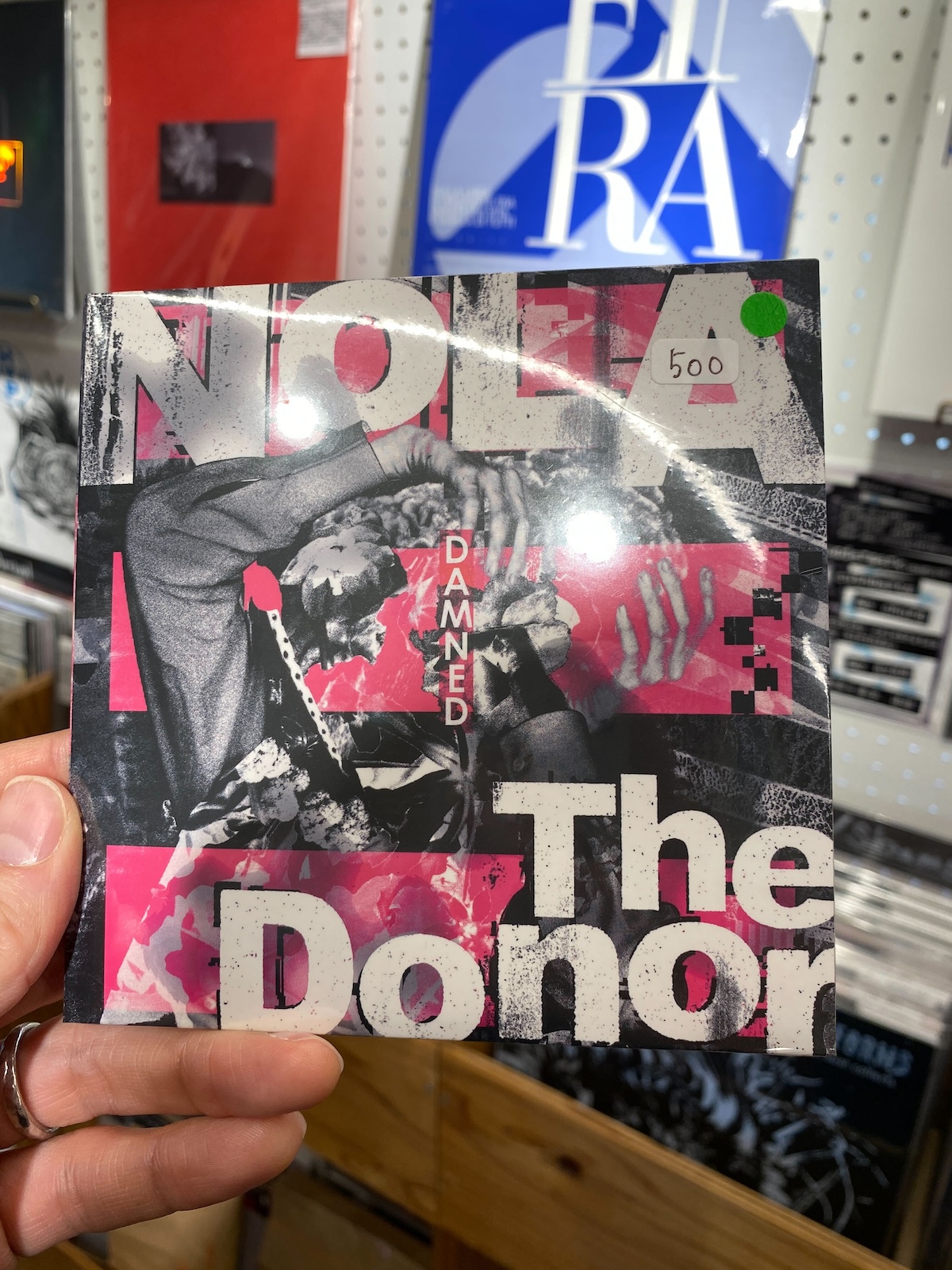 Nola + The Donor -"Damned"(CD:Split)