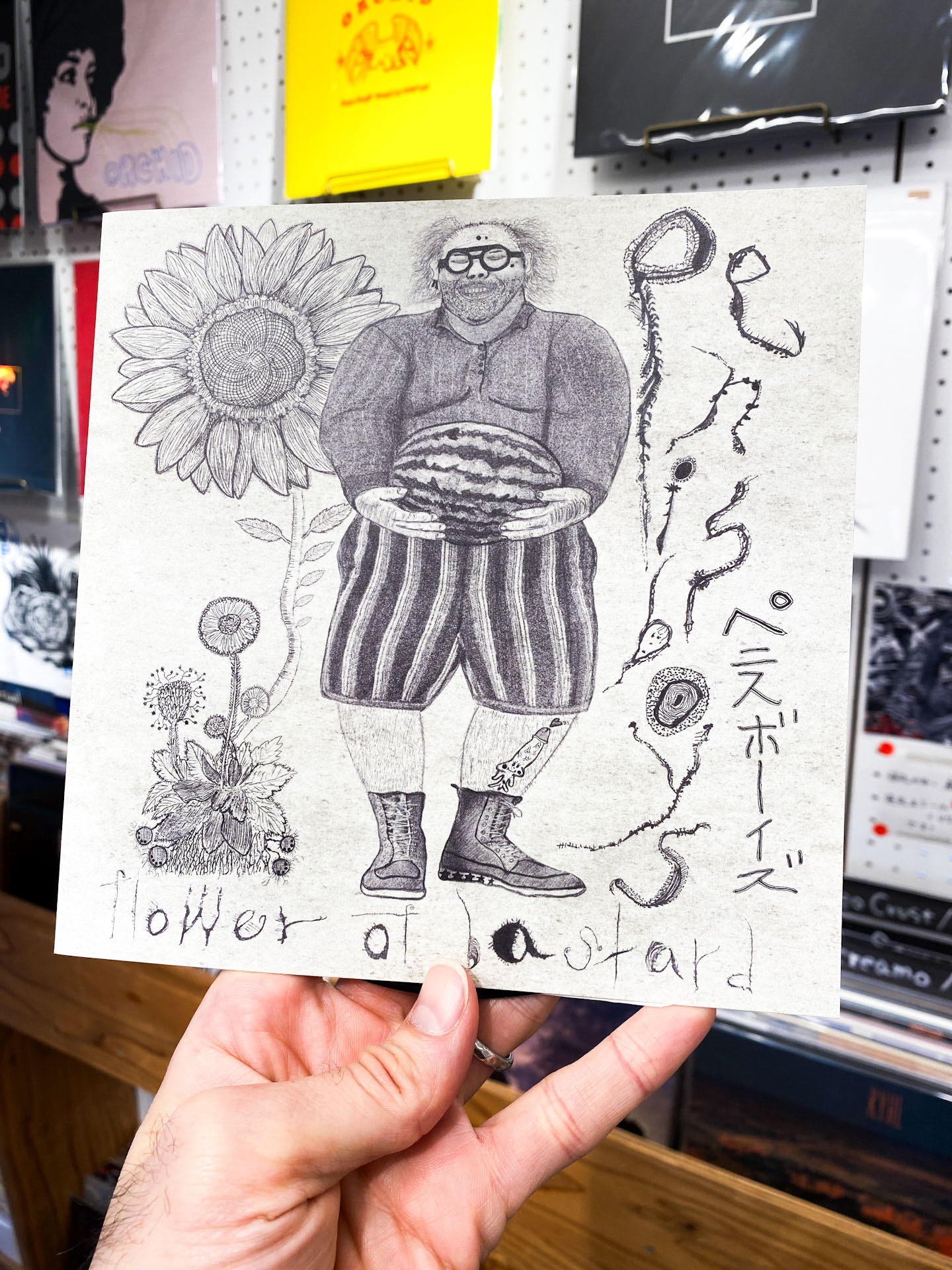 penisboys - "flower of bastard" (7inch)