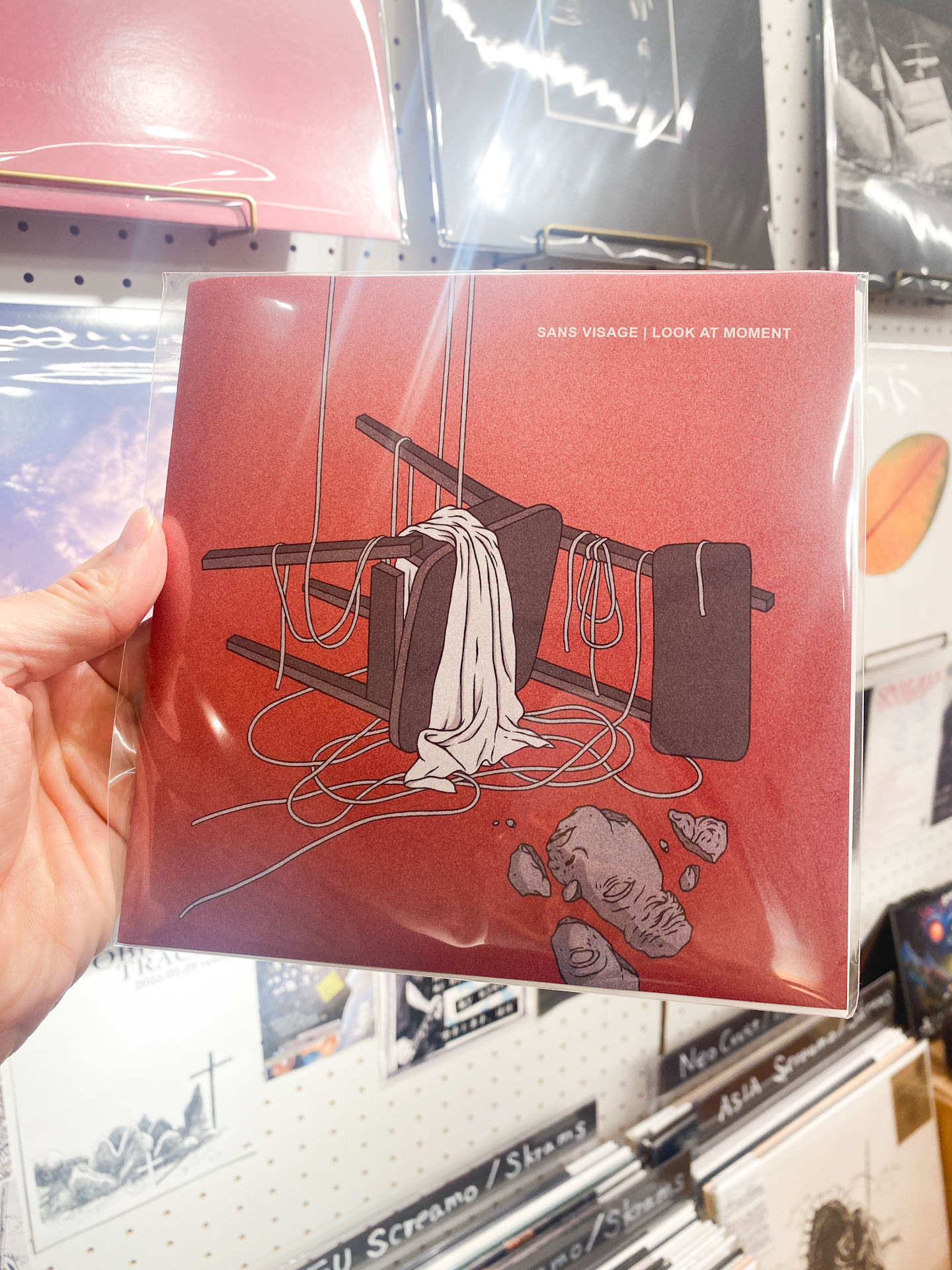 sans visage + Look At Moment - "split" (7inch)