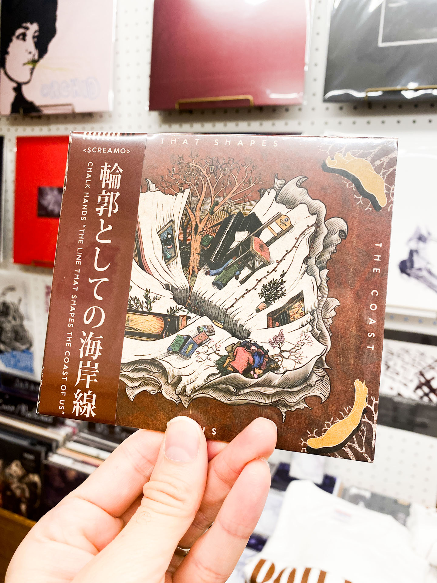 [予約] Chalk Hands "The Line That Shapes the Coast of Us" (CD: 対訳/Bonus Track)