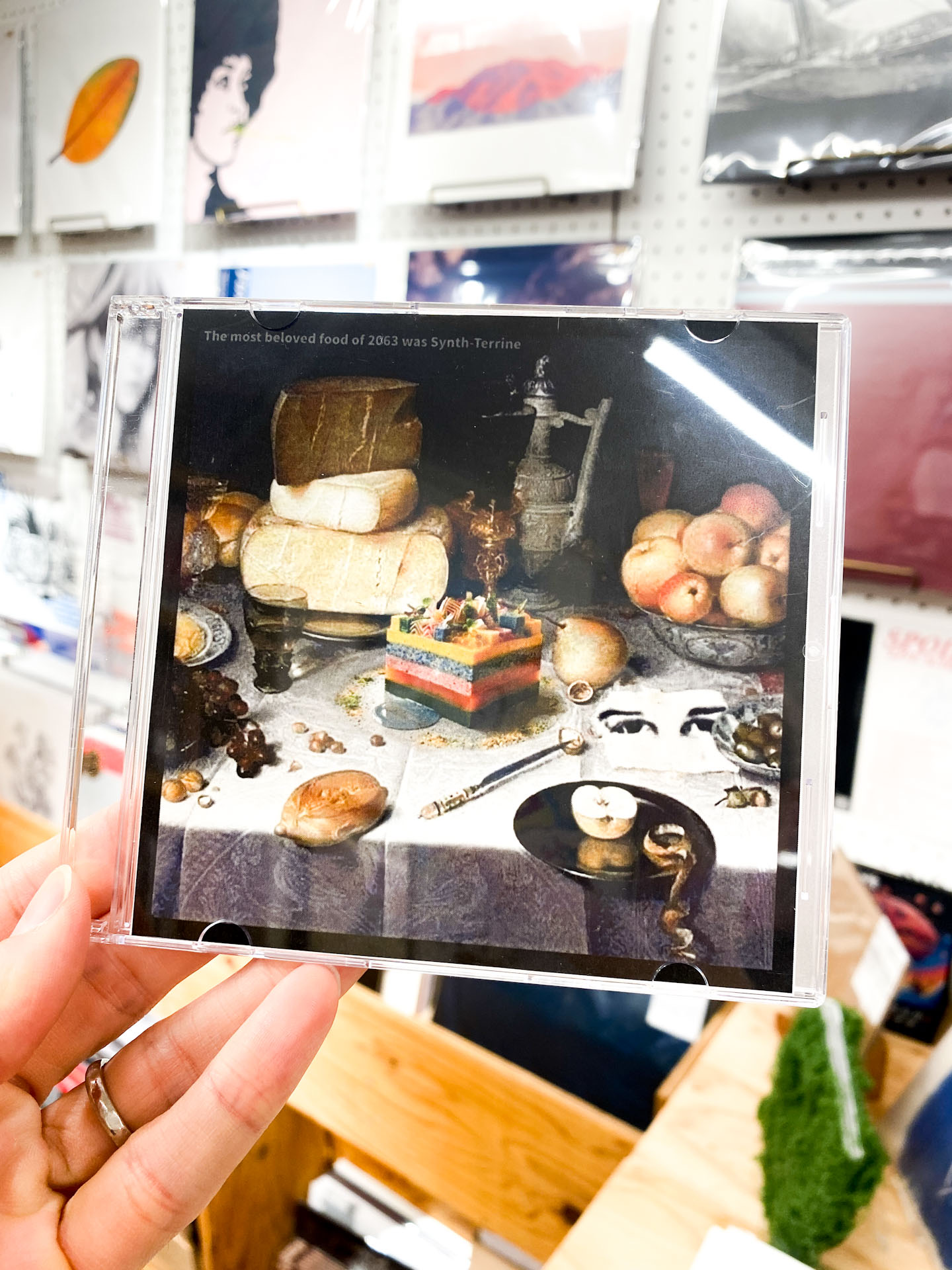 BLUETEA - "The most beloved food of 2063 was Synth-Terrine(demo) " (CDR)