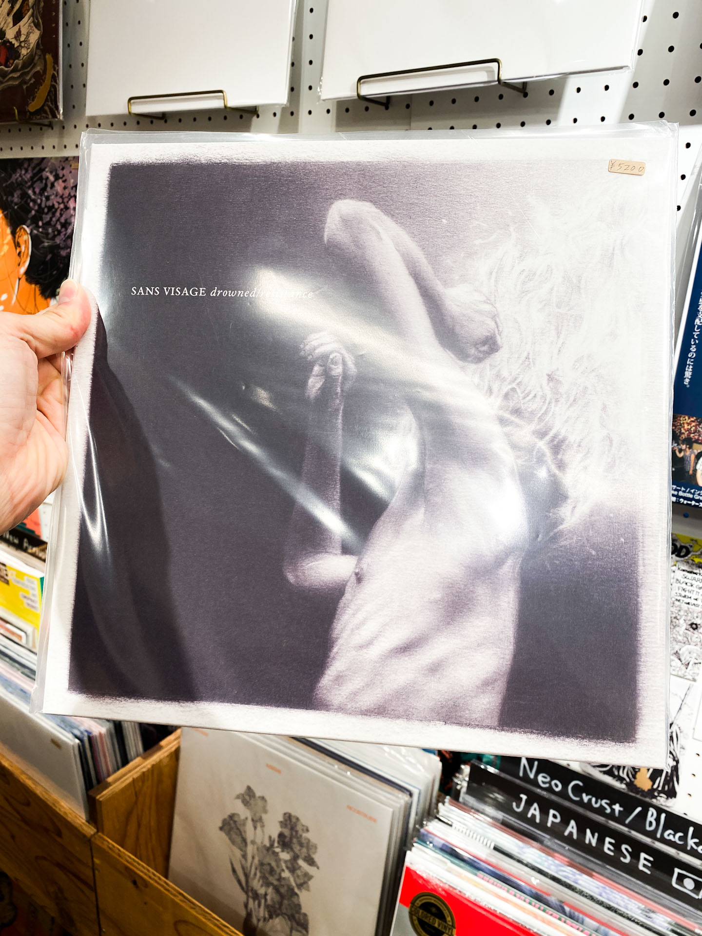 sans visage - "drowned / resistance" (LP)