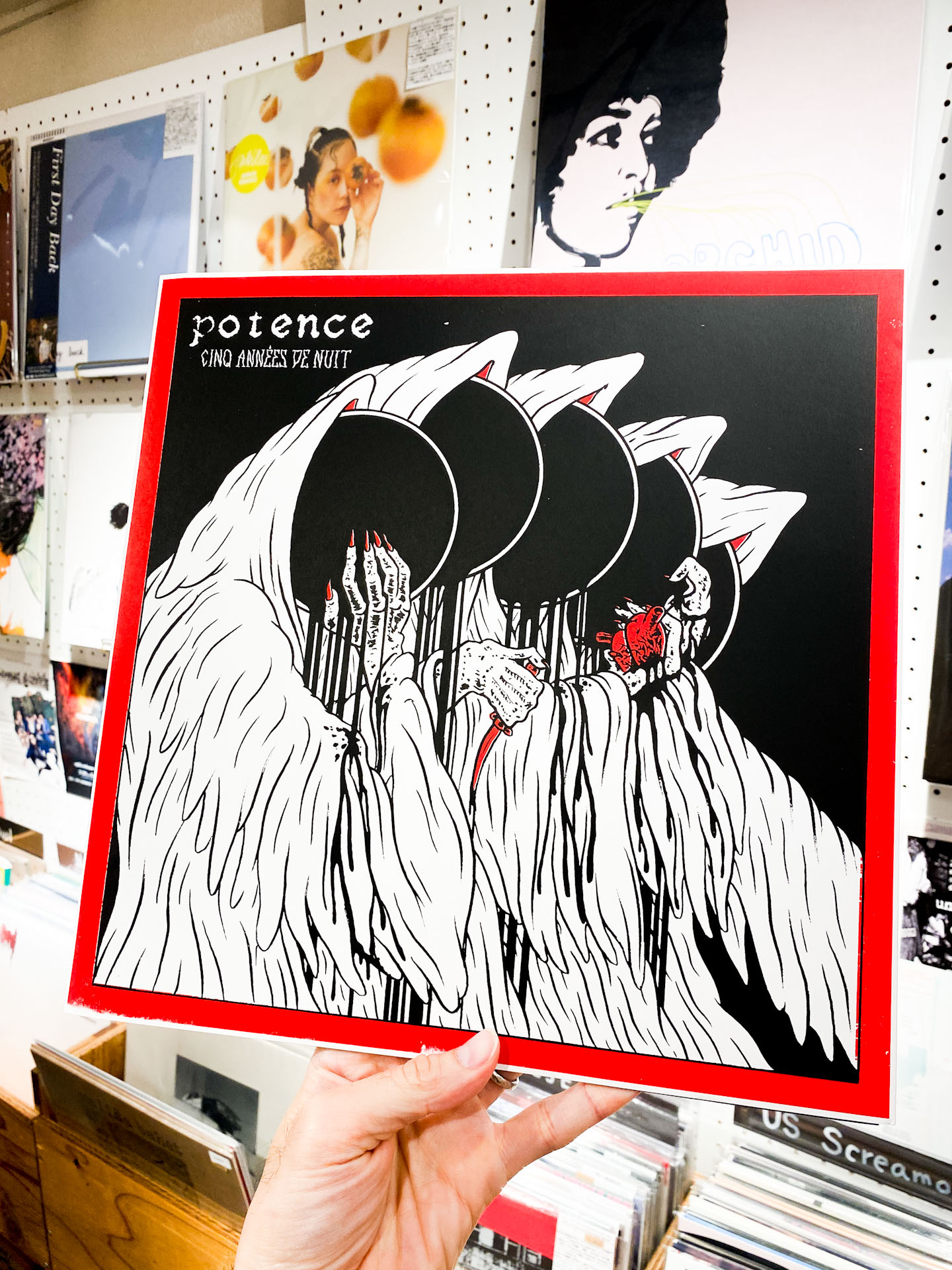 Potence - "Cinq Années De Nuit" (LP)