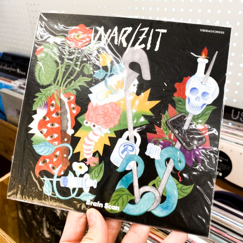 WAR/ZIT - "Brain Scan" (7inch)
