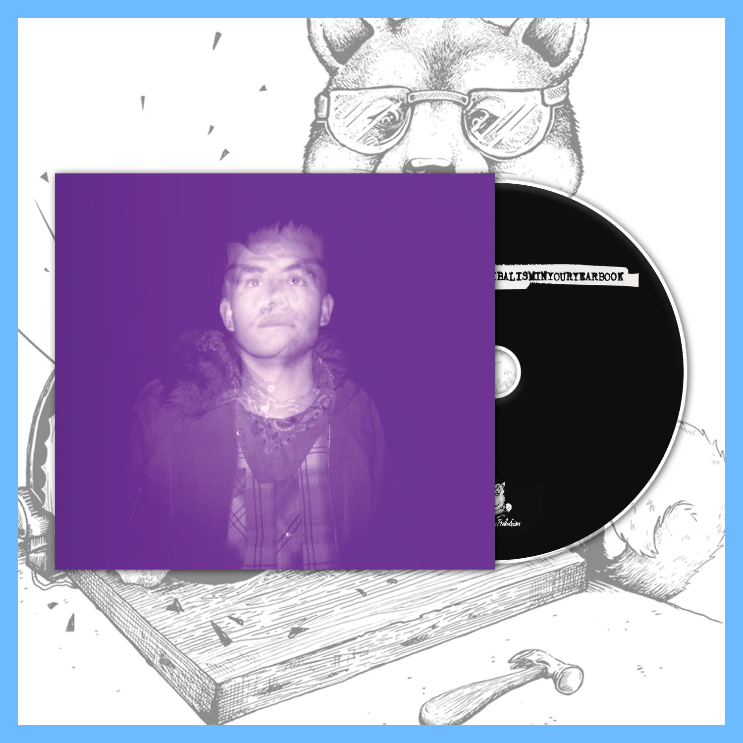 [pre-order] iwrotehaikusaboutcannibalisminyouryearbook - "discography" (CD)