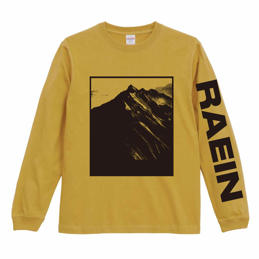 Raein - "Mountain - Heather Yellow" (Long Sleeve-Shirt)